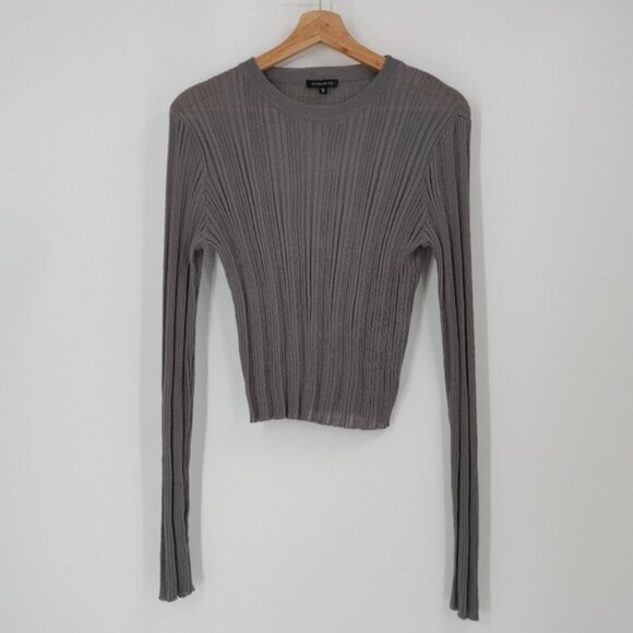 Dynamite Ribbed Knit Long Sleeve - Picture 1 of 6